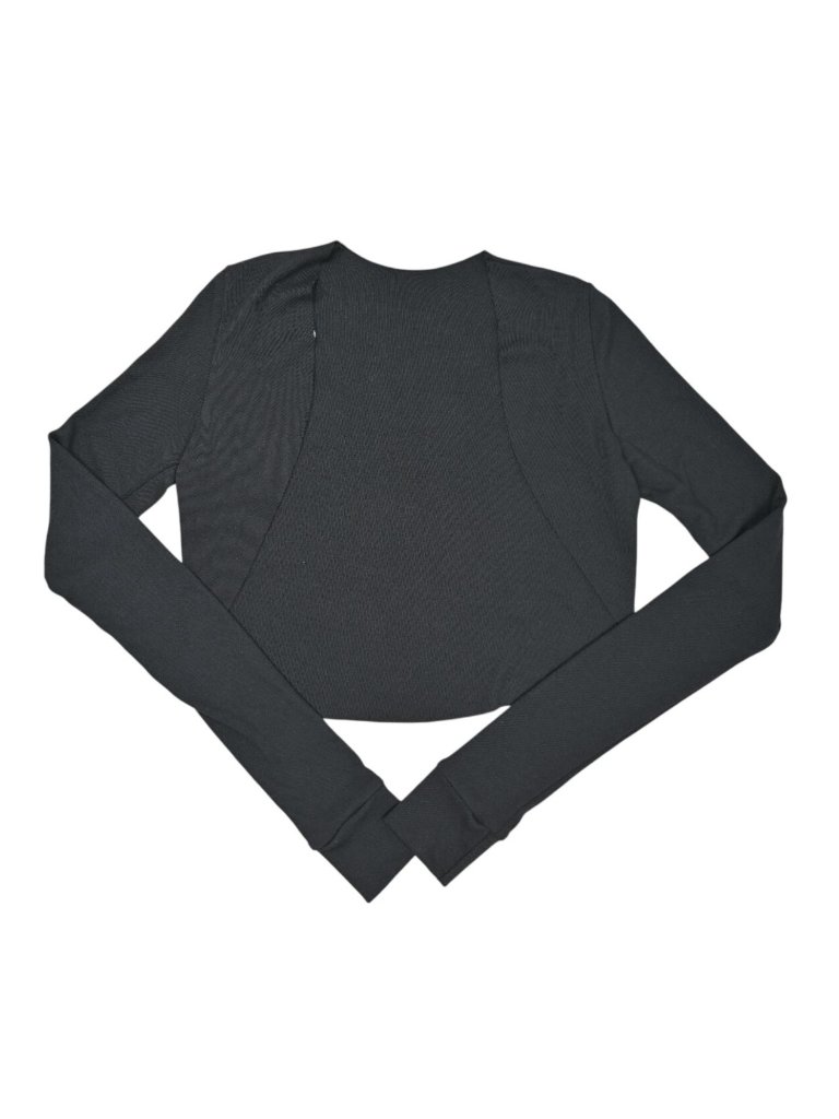 Are You Am I Myah Shrug In Black